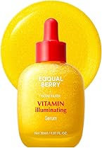 EQQUALBERRY Vitamin Illuminating Serum | Niacinamide 4% + Brightening Vitamin C Face Serum with Hyaluronic Acid & Vitamin E | Dark Spot, Uneven Tone Care | Korean Skincare, 1.01 fl.oz